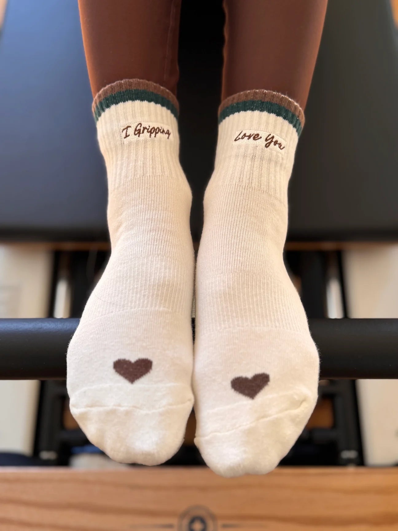 I Gripping Love You Grip Socks