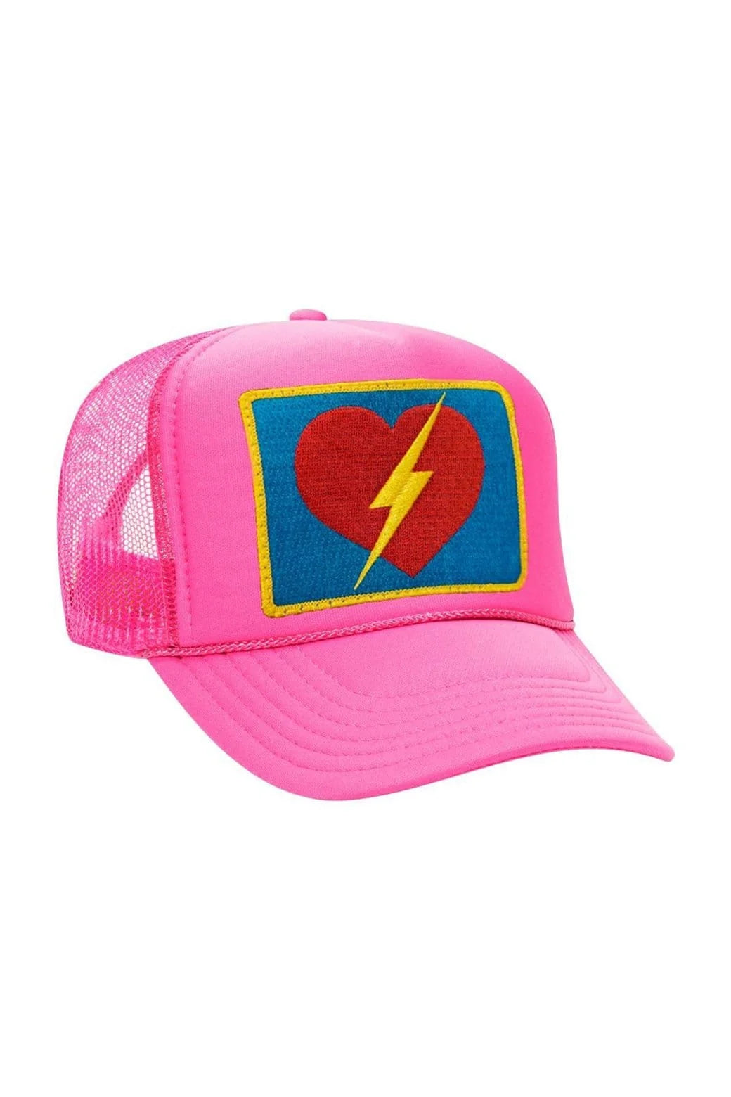 Aviator Nation ‘VINTAGE BOLT HEART’ TRUCKER HAT