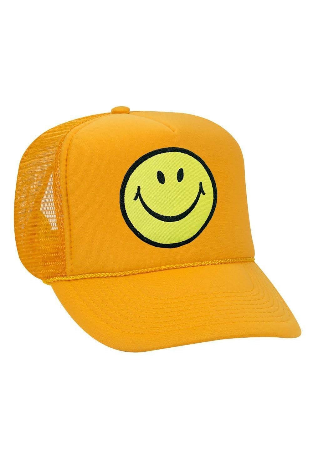 Aviator Nation ‘SMILEY’ VINTAGE TRUCKER HAT
