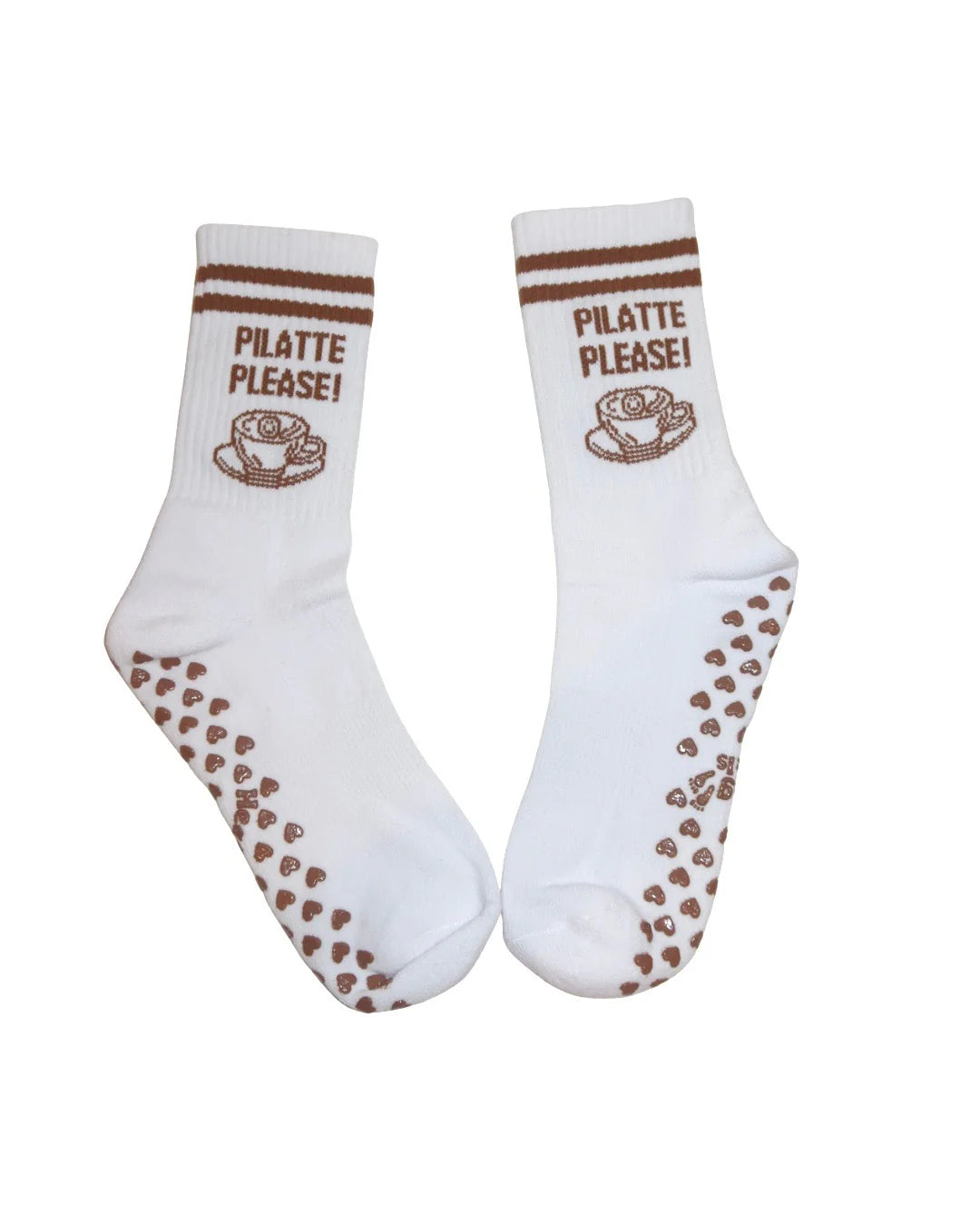 Pilates Please Grip Socks