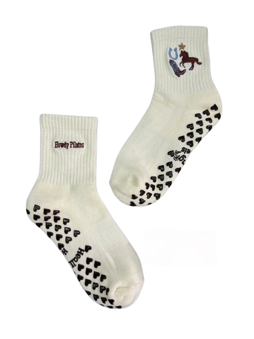 Howdy Pilates Grip Socks